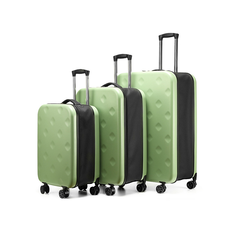 Foldable Rolling Luggage Bag - 新しい折りたたみ式旅行スーツケース軽量ローリング荷物入れ20/24/28インチトロリーケースパスワードスーツケースホイール付きトラベルバッグ