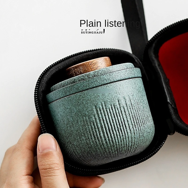 Travel Bags - 旅行カンフーティーセット屋外車クイックカップ 1 ポット 2 または 3