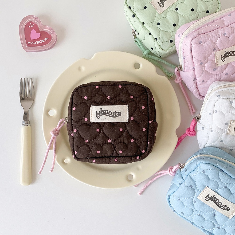 新しい多機能コスメティックバッグ。大容量で、水玉模様の小さな - Cosmetic Bags のレビューと価格