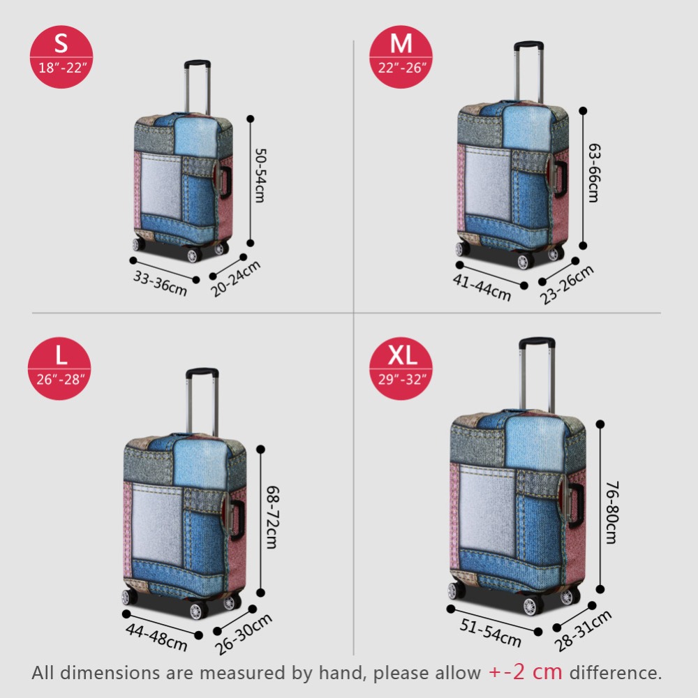 クリスマスサンタクロース荷物カバー、旅行用防水弾性スーツケー - Waterproof Suitcase Cover Protector のレビューと価格