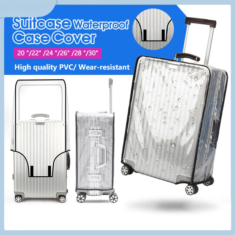 2027 トラベル透明荷物カバー 防水防塵 PVC 耐摩耗性 - Luggage Protective Cover Transparent のレビューと価格