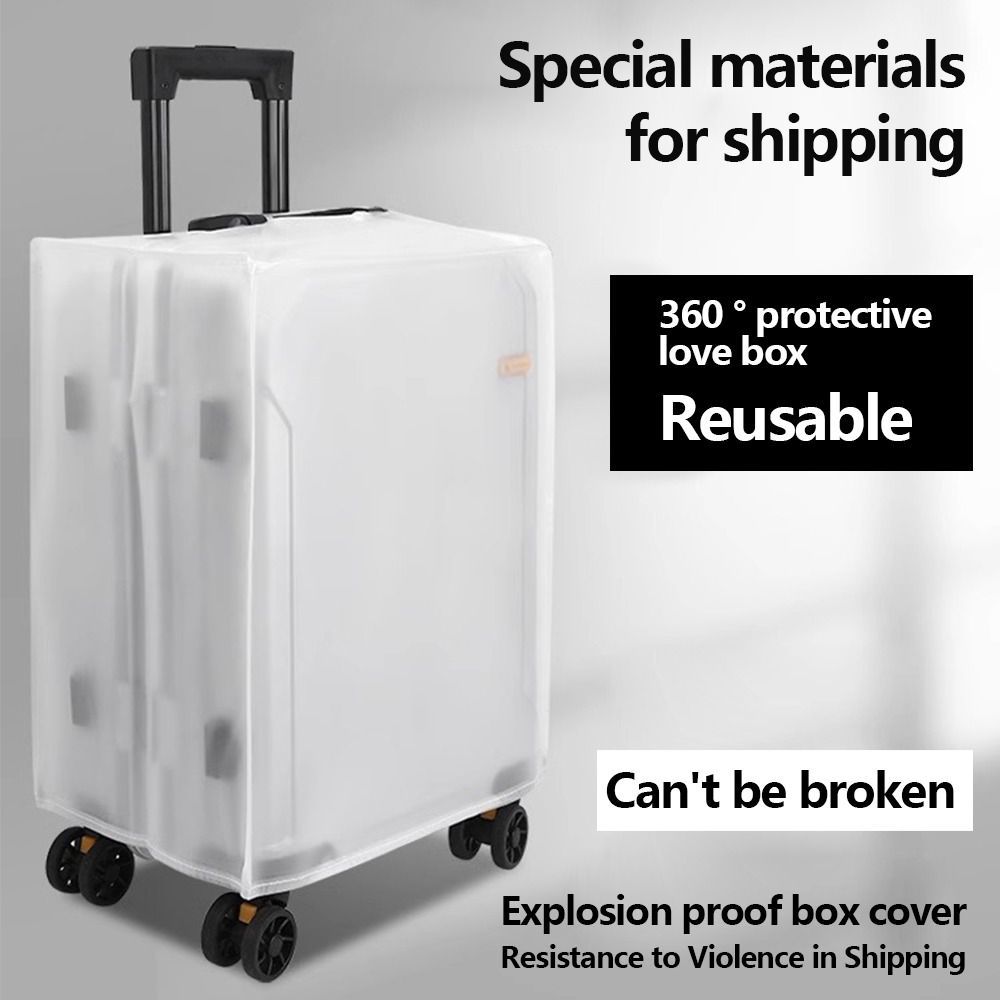 新しい、耐久性に優れた高品質の携帯用、つや消し加工のスーツケ - Waterproof Suitcase Cover Protector のレビューと価格