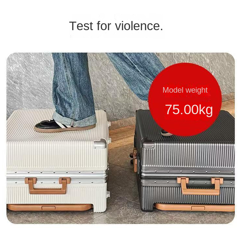 新型ワイドトロリーケース荷物 大容量 20/24/26インチ - Aluminum Frame Carry On Luggage のレビューと価格