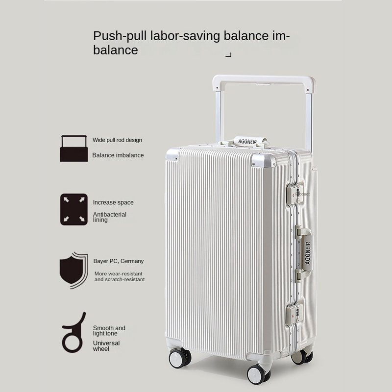 アルミフレーム付き機内持ち込み手荷物,収納ケース,カップホル - Aluminum Frame Carry On Luggage のレビューと価格