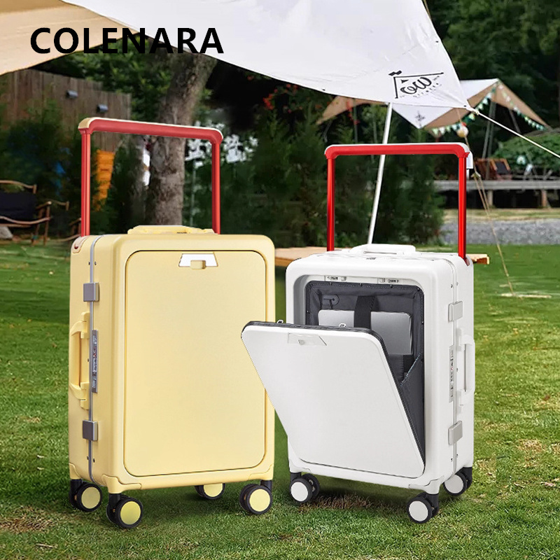 COLENARA ローリングラゲッジ フロントオープン ラッ - Front Opening Laptop Luggage 24 Inch のレビューと価格