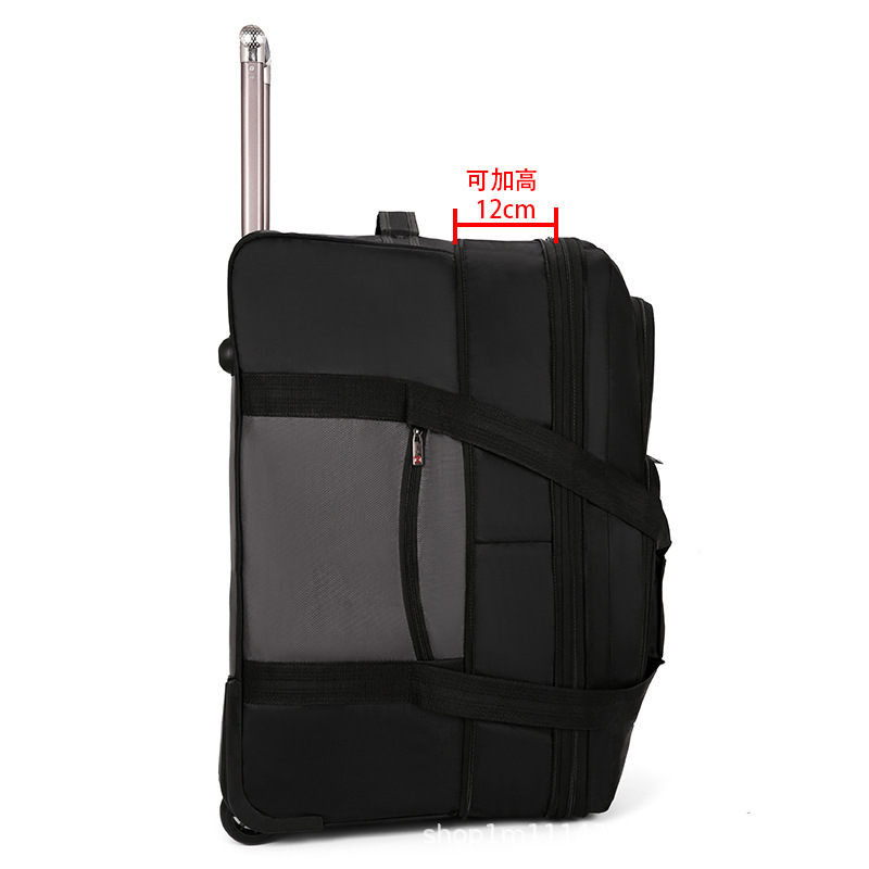 頑丈な素材を使用した、折りたたみ可能な防水仕様のキャスター付 - Foldable Rolling Luggage Bag のレビューと価格