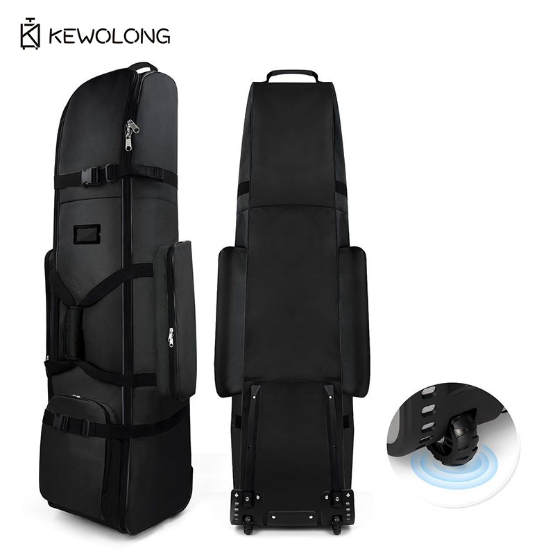 新型ゴルフトラベルバッグ、特大タンクホイール付き、折りたたみ - Foldable Rolling Luggage Bag のレビューと価格