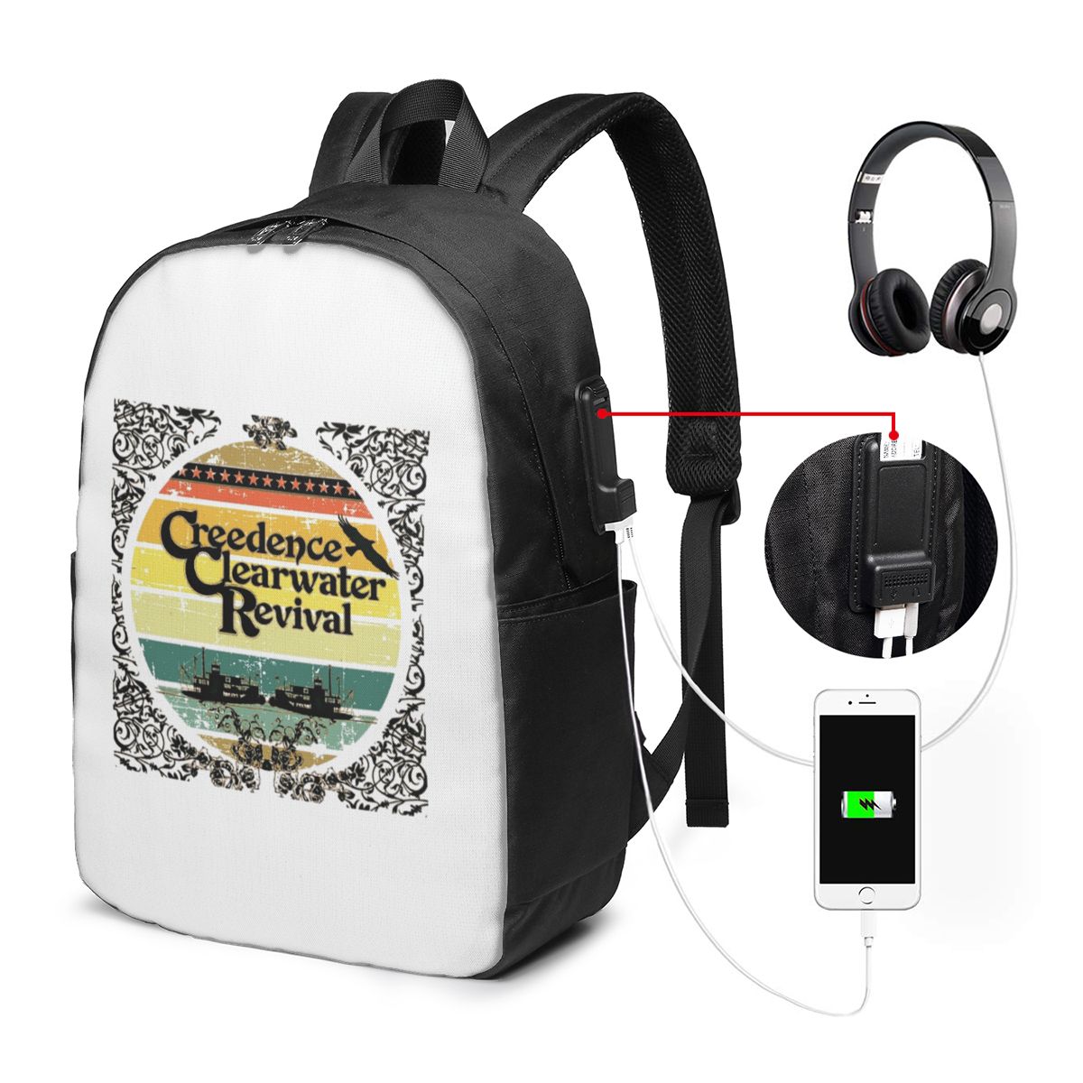 クリーデンス クリアウォーター リバイバル リバーボート バ - Backpacks のレビューと価格