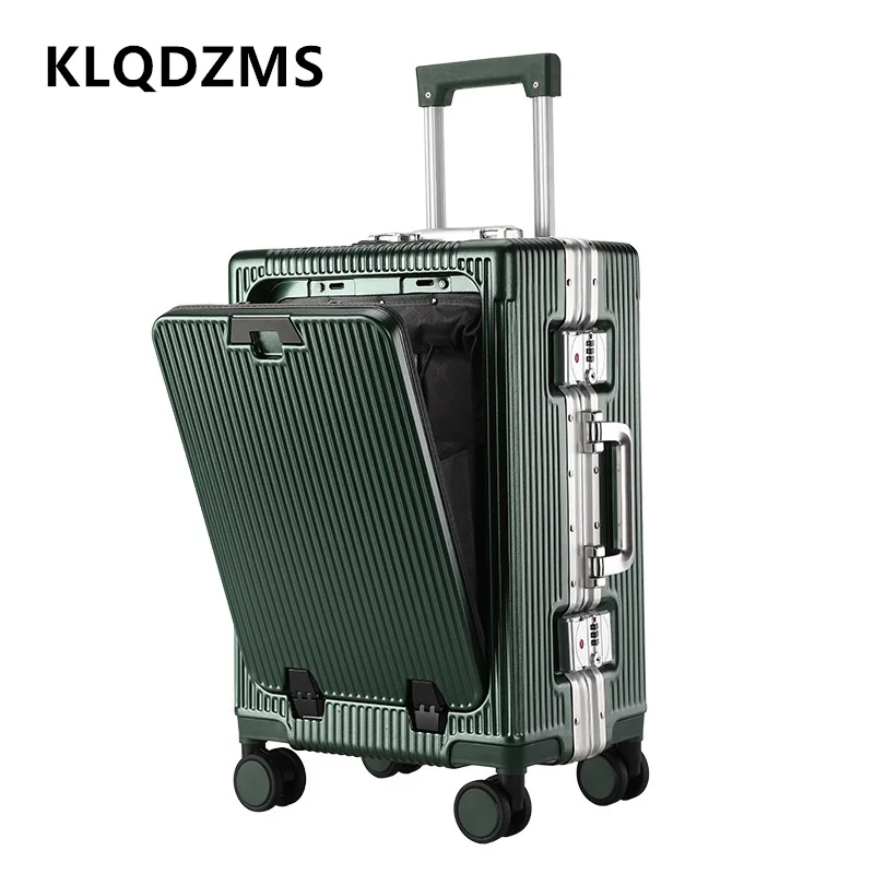 KLQDZMS 20インチ/24インチ トラベルバッグ ラッ - Front Opening Laptop Luggage 24 Inch のレビューと価格