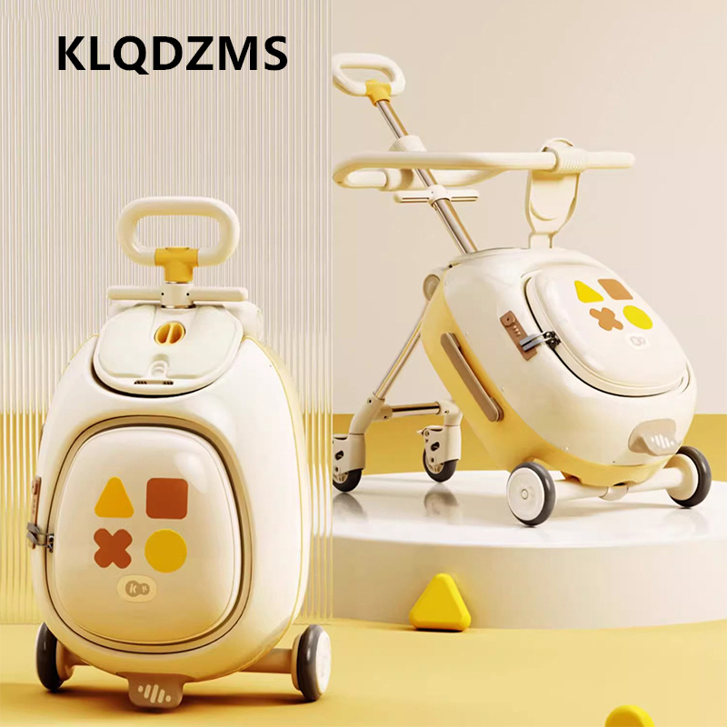 KLQDZMS ABS+PC スーツケース子供用搭乗ボックス - Spinner Wheel Rolling Suitcase 20 Inch のレビューと価格