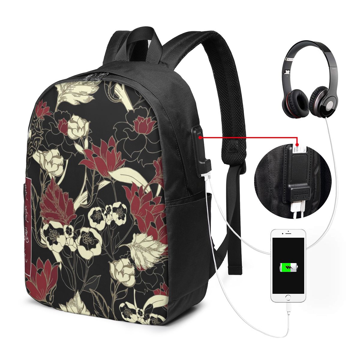 悪魔的な栽培者たちのためのバックパック、旅行用ノートバッグ、 - Travel Bags のレビューと価格